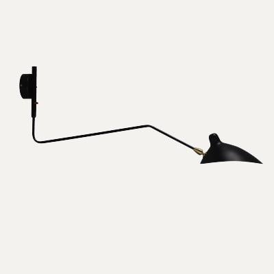Retro Serge Mouille Pendant Lights Nordic Industrial Simple LED Spider adjustable Lamp Living Bedroom Luminaire Industrial Lamp
