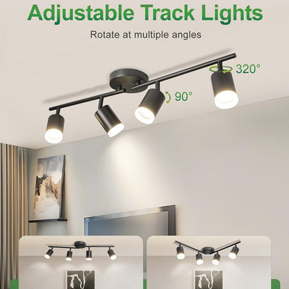 LED Ceiling Light GU10 Indoor Spotlight Kitchen Living Room Ceiling Light Adjustable Staircase Light Ceiling Light