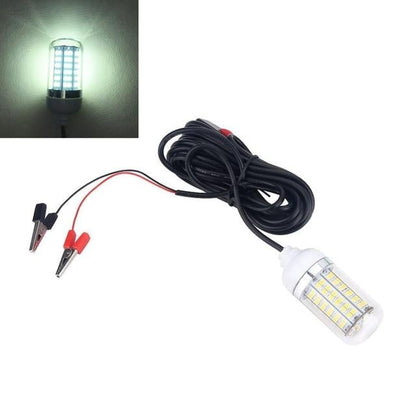 12V Fishing Light 108pcs 2835 LED Underwater Fishing Light IP68 Lures Fish Finder Lamp Attracts Prawns Squid Krill (4 Colors )