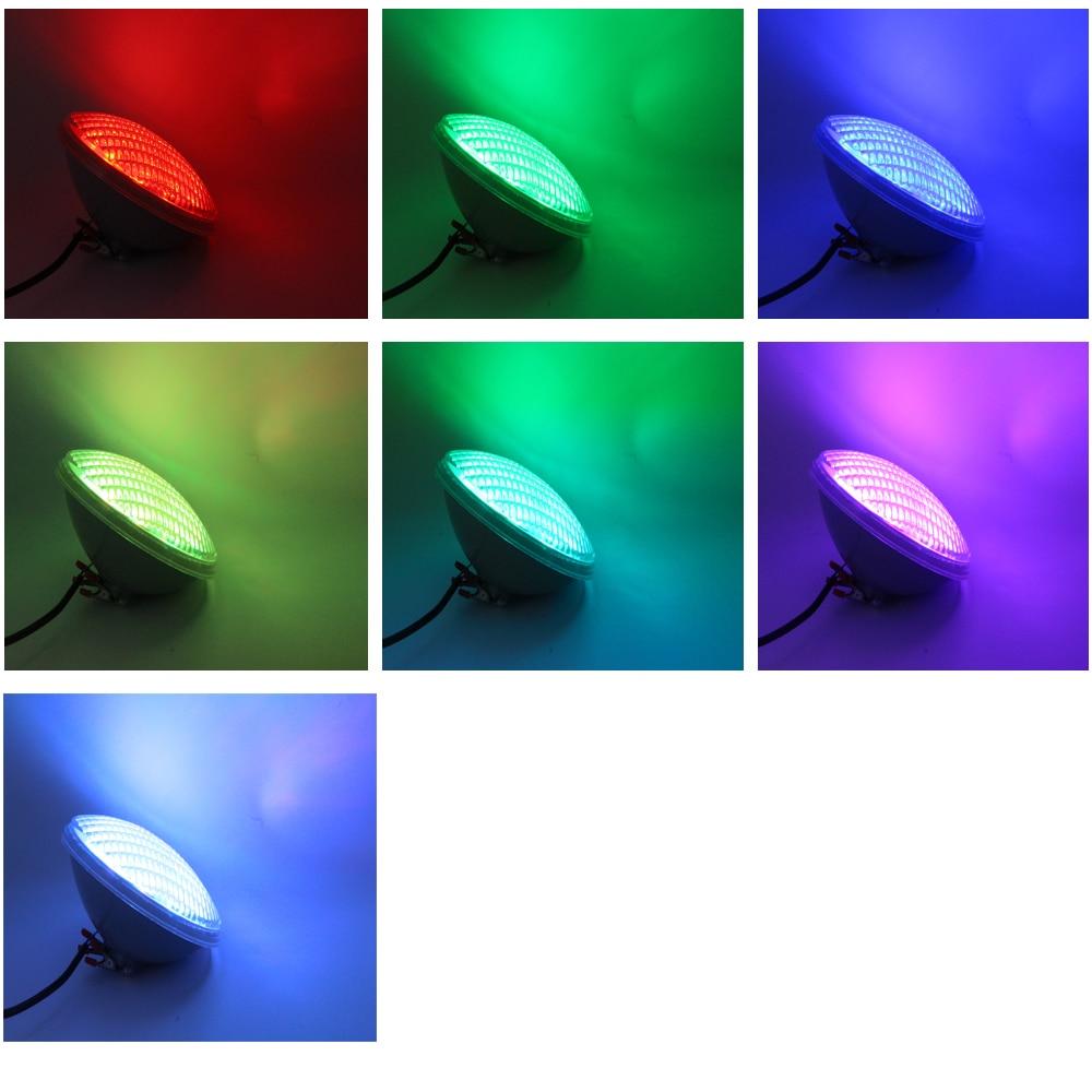 18W 36W 54W Projecteur LED Piscine Underwater Pool Lighting 12V PAR 56 RGB Spotlight Warm White Cool White