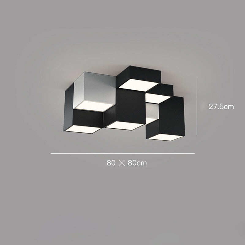 Modern Minimalist Living Room Lamp with No Main Lamp Lighting Creative Combination Ceiling Lamp