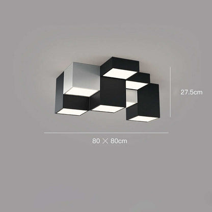 Modern Minimalist Living Room Lamp with No Main Lamp Lighting Creative Combination Ceiling Lamp