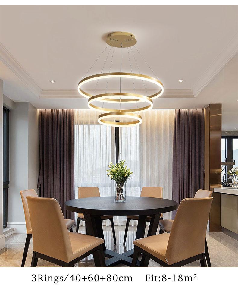 High Quatily Modern Led Pendant Light For Large Living Room Dining Room Kitchen Hotel Hanging Lamp Ceiling Pendant Lamp Luminare