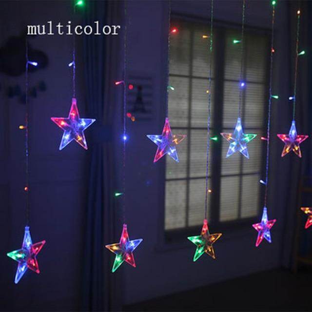 Christmas lights indoor/outdoor fairy lights Moon Star Lamp LED String Decoration for home Party Holiday lighting
