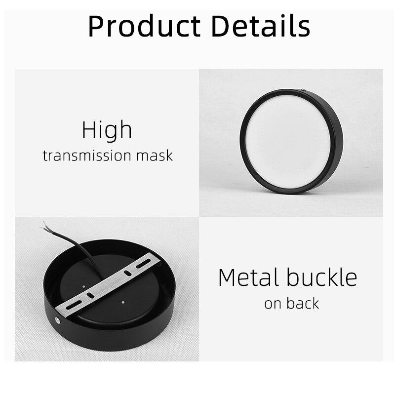Led Downlight LED Spot Light Surface Mounted Ceiling 5W 10W 15W Down Lights Fixture Ultra Thin Indoor Lighting For Kitchen