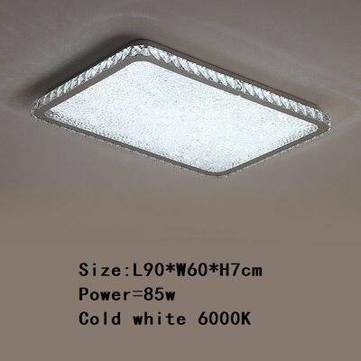 Modern K9 Crystal Circular Square Ceiling+Lights Room Light Suspension Luminaire Plafonnier LED Living Room Lights Lustre