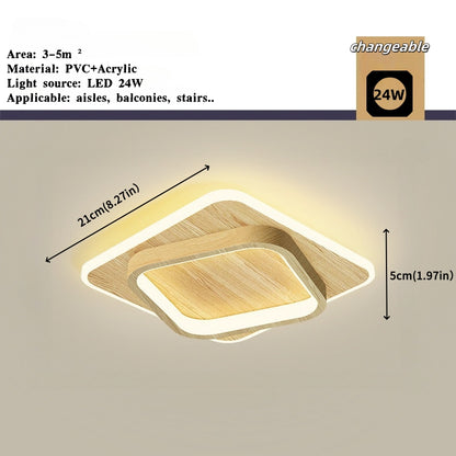 Modern Minimalist LED Ceiling Light Creative Decor Lighting Fixture Staircase Aisle Luxury Ceiling Lamp