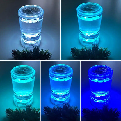 Underwater Light Waterproof Battery Operated 10LED Multi Color Submersible LED Lamp for Fish Tank Swimming Pool Wedding Party