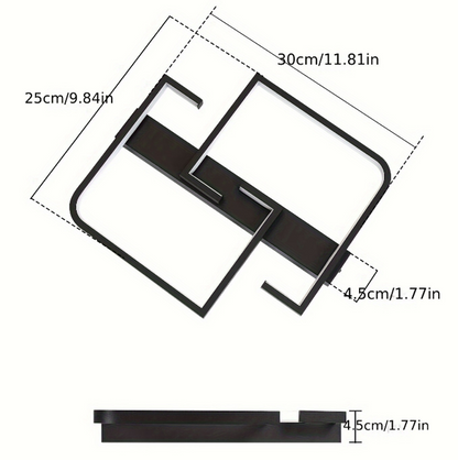 Nordic Remote control led Ceiling Lights Modern Bedroom Ceiling Light 220v Living Room Black dimmable led Ceiling Lamps Lighting