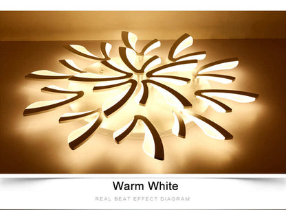 Acrylic Modern Led Ceiling Lights For Living Room Bedroom Dining Home Indoor Lamp Lighting Fixtures Luminaria Lampada