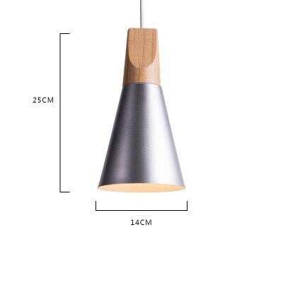 Pendant Lights Modern Wood Pendant Lamp Nordic light For Cafe Restaurant Bedroom Hanglamp Kitchen Colorful Suspension Luminaire