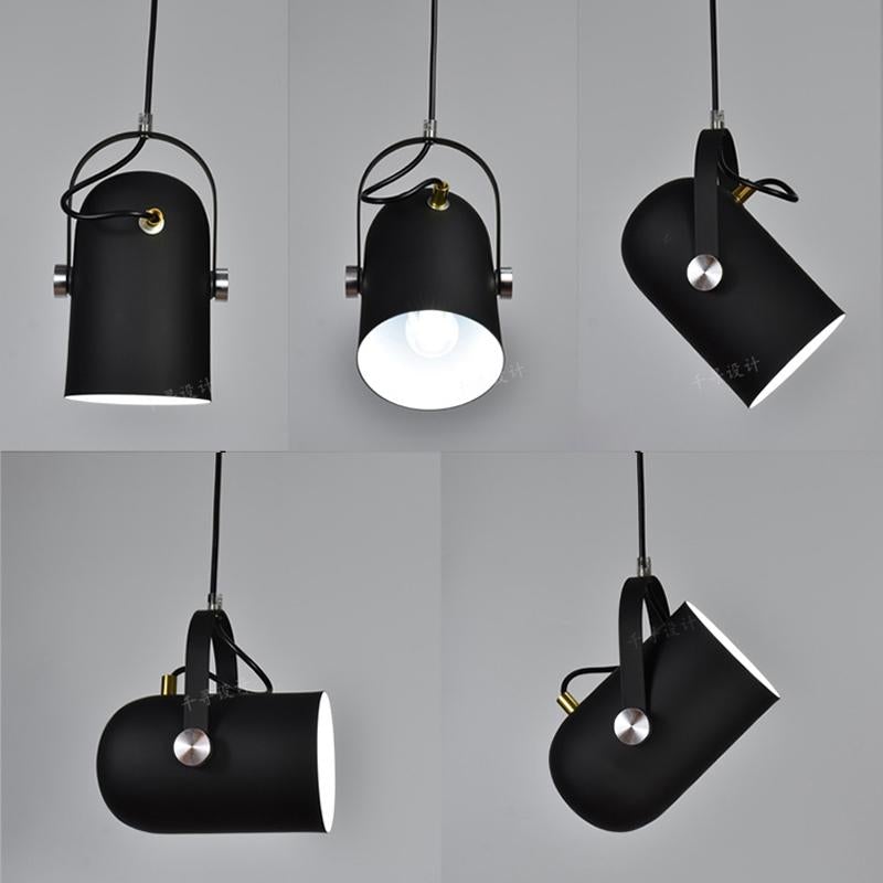 Nordic Minimalism Droplight Angle Adjustable E27 Small Pendant Lights