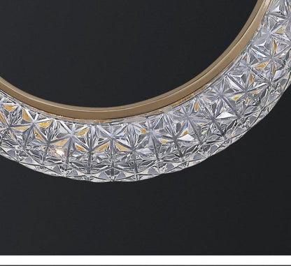 Bedside Chandelier Bedroom Warm Long-line Single-headed Small Chandelier