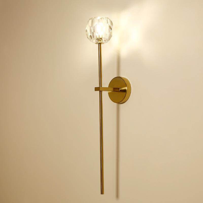 Crystal Wall Lamp of Modern Luxury Corridor Balcony Villa