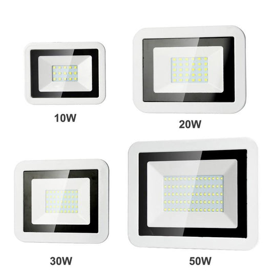 LED Flood Light 50W 10W 20W 30W Projector  IP65 Outdoor Security Landscape led reflect Floodlight Wall Spotlight Chip