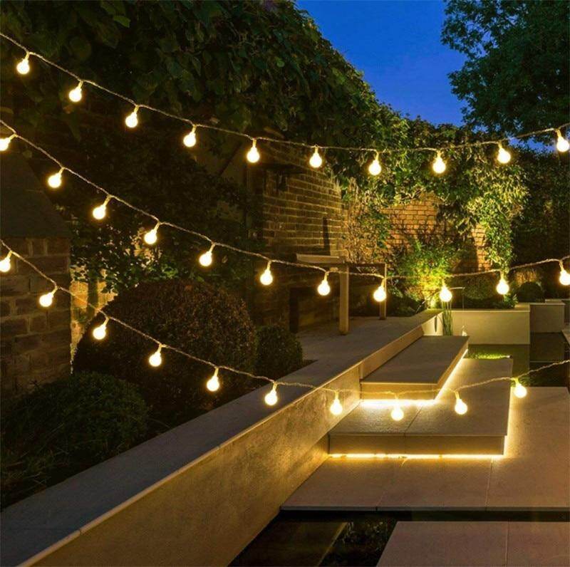 3M 5M 10M AA Battery LED Ball String Lights Christmas lights indoor Garland on Batteries Wedding Xmas Decoration light