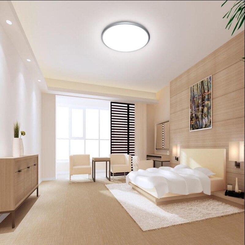 Ceiling Lights LED Lamp Diameter 28/38cm Lamp Body ABS Material Casting Molding Seal Dustproof Hard PVC Plate Indoor LED Lights