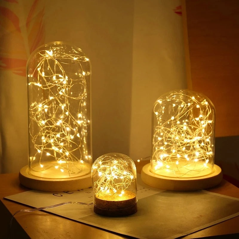 Fairy Lights String Button Battery Light Home Decor Living Bedroom Garden Christmas Wedding New Year Ornament Garland