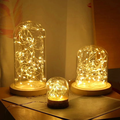 Fairy Lights String Button Battery Light Home Decor Living Bedroom Garden Christmas Wedding New Year Ornament Garland
