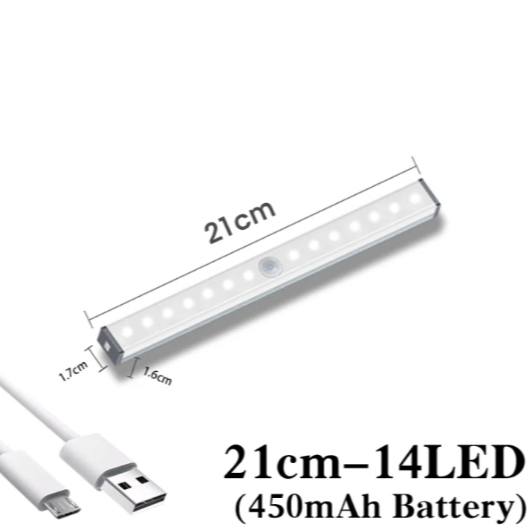 LED Indoor Wall Lamp PIR Motion Sensor Light AA Battery Power sconce Night Lamp applique murale luminaire kitchen Stairs Closet