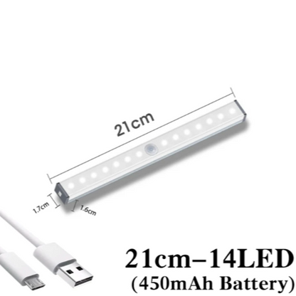 LED Indoor Wall Lamp PIR Motion Sensor Light AA Battery Power sconce Night Lamp applique murale luminaire kitchen Stairs Closet