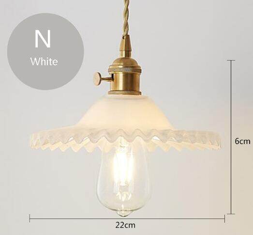 Nordic Post-modern Creative Glass Single-head E27 Pendant Light For Dining Room Living Room Bedroom Restaurant Cafe Store Window