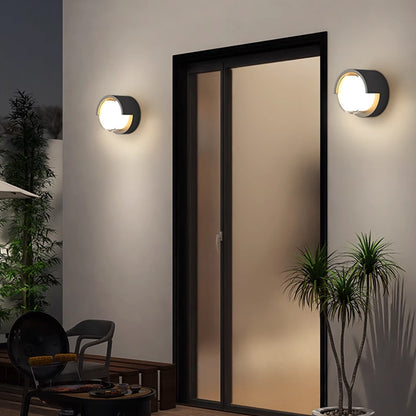 LED Wall Lamp Lighting Radar Motion Sensor 6/12W Suitable For Indoor Outdoor Home Decoration