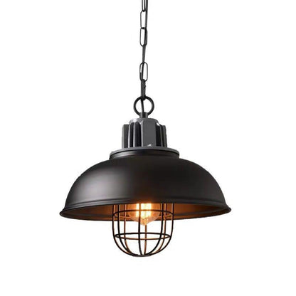 American Country Single Head Industrial Style Retro Restaurant Cafe Iron Chandelier