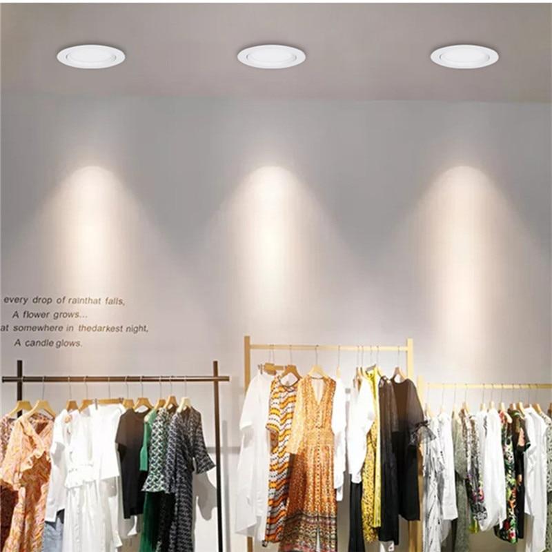 Dimmable 5W7W9W12W15W18W20W24W Ceiling downlight Epistar LED Recessed Ceiling lamp Spot light  For home illumination