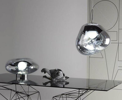 Modern Novelty Art Deco Glass Pendant Light LED E27 With 3 Colors For Living Room Bedroom Restaurant Kitchen Cafe Hotel Office