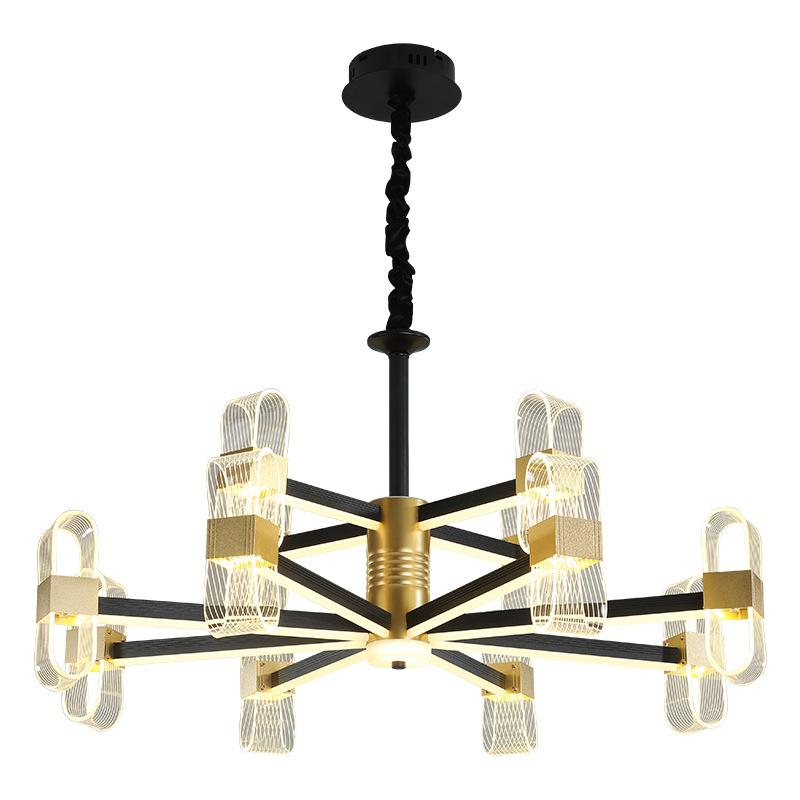 Nordic Chandeliers Use Light In The Bedroom