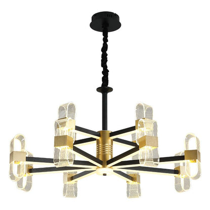 Nordic Chandeliers Use Light In The Bedroom