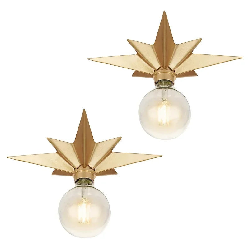 Creative Star Wall Lamp LED Wall Lamp for Luxury Living Room Bedroom Bedside Hotels Background