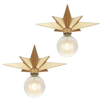 Creative Star Wall Lamp LED Wall Lamp for Luxury Living Room Bedroom Bedside Hotels Background