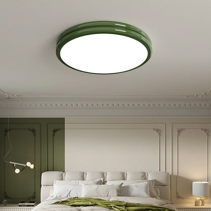 Modern Flat Ceiling Light Chandelier for Living Dining Room Bedroom Down Lighting