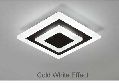 Modern Ceiling Lights 12w For Hallway Balcony Corridor Coffe White Light Lamps Bedroom Luminaria Teto Acrylic Lamparas De Techo
