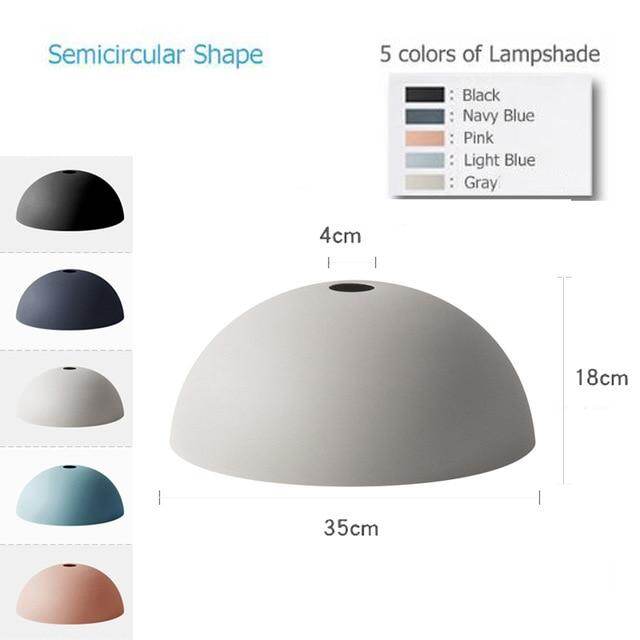 Nordic Simple Bar Hanging Lamp Colored Pendant Light Restaurant, Bedroom, Bedside Lights, Modern Art And Creative Lighting