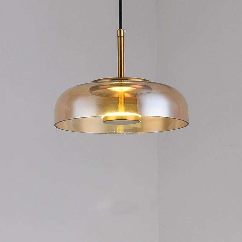 Restaurant Single Chandelier Simple Modern Dining Room Lamp Creative Minimalist Table Lamp Personality Bedside Art Lamps
