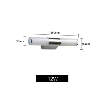 Wall Lamp 12W 16W 22W Led Mirror Light Waterproof LED Tube Modern Acrylic Wall Light Bathroom Lighting