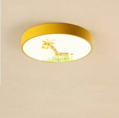 LED Modern Iron Acryl Round 5cm Height Cartoon LED Lamp.LED Light.Ceiling Lights.LED Ceiling Light.Ceiling Lamp For Kid's Room