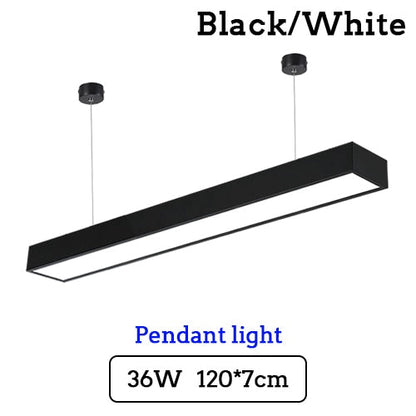 LED Modern Ceiling Light Lamp dimmable Surface Mount Rectangleindustrial wind Lighting Fixture Bedroom Living Room Office lights