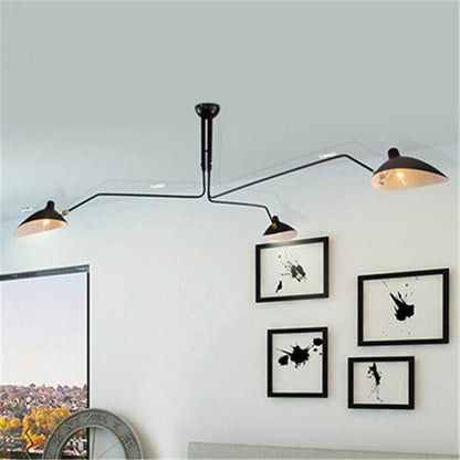 Modern Multi Heads Nordic Retro Pendant Lamps Stores Restaurants Designer Creative Pendant Light For Decoration
