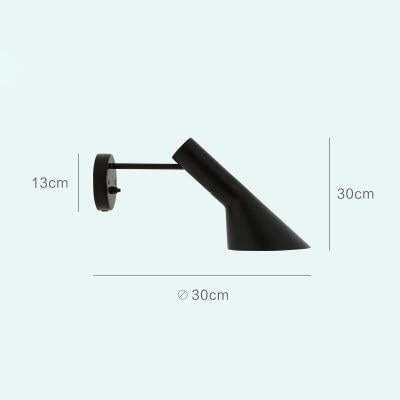 Nordic Design Arne Jacobsen Floor Lamp For Living Room E27 LED Standing Lamp Black White Lighting Luminaria Bedroom Bedside Lamp