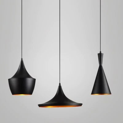 Modern Attractive Lamps E27 Musical Instrument Aluminum Pendant Lights Restaurant Hanging Pendant Light For Dinning Room DG503