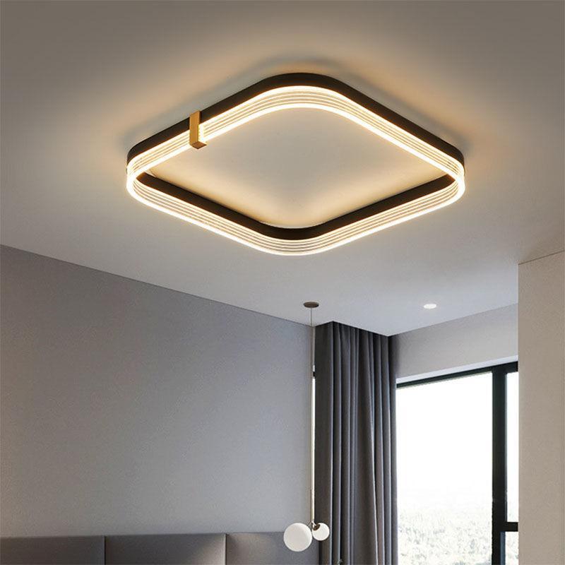 Simple Modern Light In The Bedroom Nordic Luxury Small Living Room Lamp Creative Led Ceiling Lamp