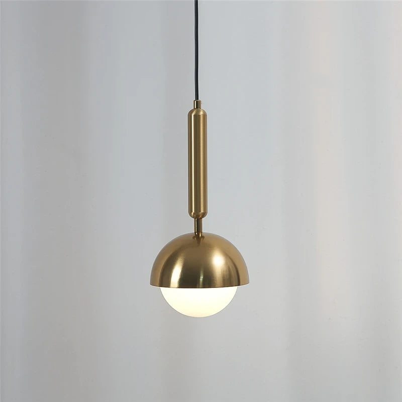 Modern Iron Art Pendent Lights LED Nordic Hanging Lamp Home Kitchen Bedside Living Room Dining Lighting Fixtures
