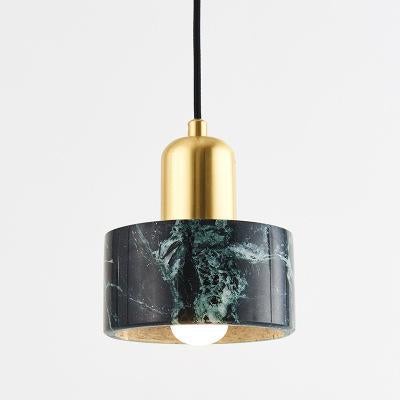 Nordic Marble Minimalist One-headed Small Chandelier Bedroom Light Extravagant Headlights Post-modern Restaurant Bar Decorated Lamps