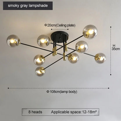 Copper Pendant Light Living Room Brass Pendant Lamps Dining Room Kitchen Fixture Modern Pendant Lights Bedroom Copper Lighting