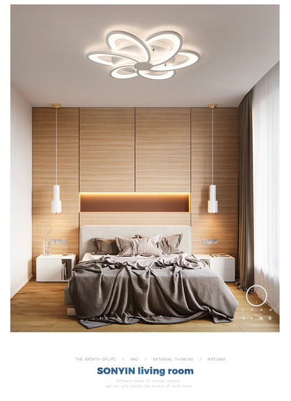 White Finished Modern LED Ceiling Lights For Living Room Bedroom Fashion Led Modern Home Lighting Fixtures