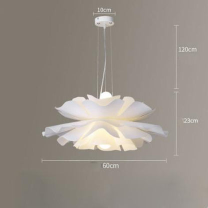Nordic Net Red Ins Girl Bedroom Chandelier Flower and Fruit Creative Restaurant Lamp Modern Simple Clothing Store Personalized Lighting